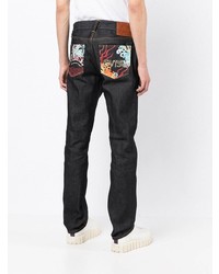 dunkelblaue Jeans von Evisu