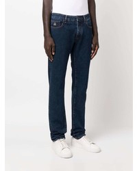 dunkelblaue Jeans von Moorer