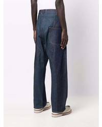 dunkelblaue Jeans von Junya Watanabe MAN