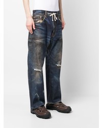 dunkelblaue Jeans von Junya Watanabe MAN