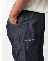 dunkelblaue Jeans von And Wander