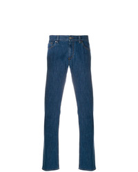 dunkelblaue Jeans von Ermenegildo Zegna