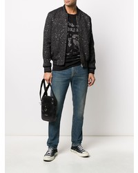 dunkelblaue Jeans von Saint Laurent