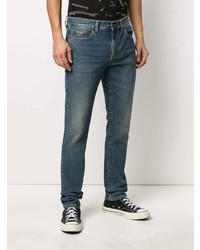 dunkelblaue Jeans von Saint Laurent