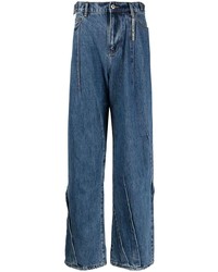 dunkelblaue Jeans von Feng Chen Wang