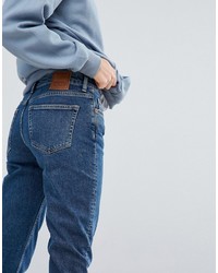 dunkelblaue Jeans von Weekday