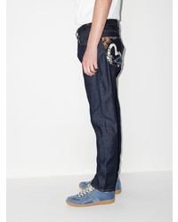 dunkelblaue Jeans von Evisu