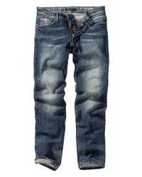 dunkelblaue Jeans von H.I.S