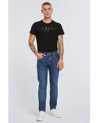 dunkelblaue Jeans von Harlem Soul