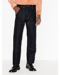 dunkelblaue Jeans von Helmut Lang