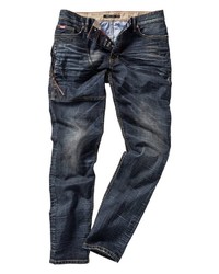 dunkelblaue Jeans von HIS JEANS