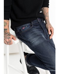 dunkelblaue Jeans von HIS JEANS