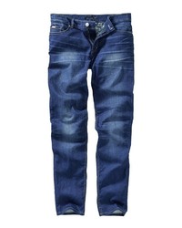 dunkelblaue Jeans von HIS JEANS