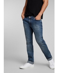 dunkelblaue Jeans von HIS JEANS