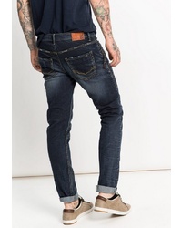 dunkelblaue Jeans von HIS JEANS