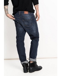 dunkelblaue Jeans von HIS JEANS