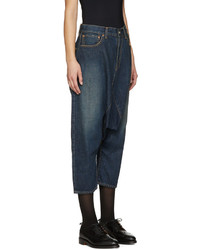 dunkelblaue Jeans von Junya Watanabe