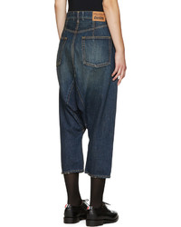 dunkelblaue Jeans von Junya Watanabe