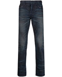 dunkelblaue Jeans von John Elliott