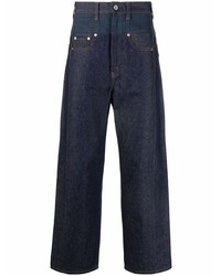 dunkelblaue Jeans von Junya Watanabe MAN