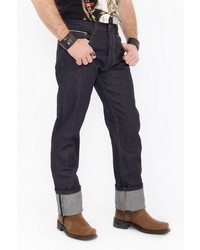 dunkelblaue Jeans von KINGKEROSIN