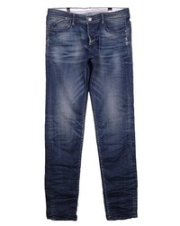 dunkelblaue Jeans von Le Temps des Cerises