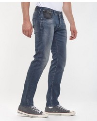 dunkelblaue Jeans von Le Temps des Cerises