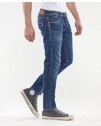 dunkelblaue Jeans von Le Temps des Cerises