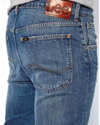 dunkelblaue Jeans von Lee