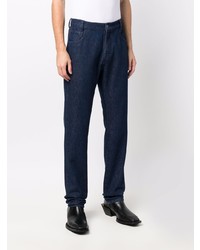 dunkelblaue Jeans von Raf Simons