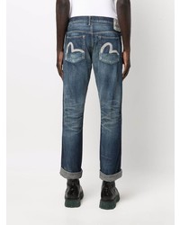 dunkelblaue Jeans von Evisu