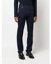 dunkelblaue Jeans von Kiton