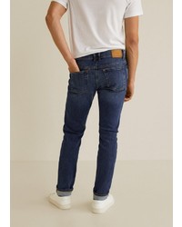 dunkelblaue Jeans von Mango Man