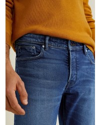 dunkelblaue Jeans von Mango Man