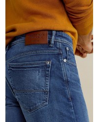 dunkelblaue Jeans von Mango Man