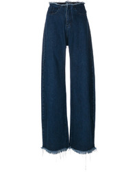 dunkelblaue Jeans von MARQUES ALMEIDA