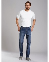 dunkelblaue Jeans von MEN PLUS BY HAPPY SIZE