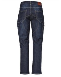 dunkelblaue Jeans von MEN PLUS BY HAPPY SIZE