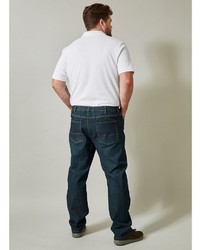 dunkelblaue Jeans von MEN PLUS BY HAPPY SIZE