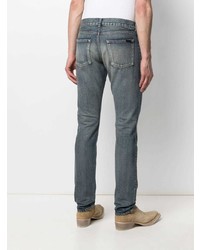 dunkelblaue Jeans von Saint Laurent