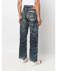 dunkelblaue Jeans von Junya Watanabe MAN