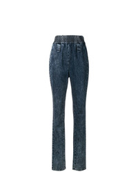 dunkelblaue Jeans von Miu Miu