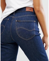 dunkelblaue Jeans von Lee