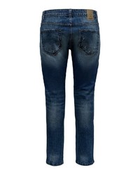 dunkelblaue Jeans von ONLY & SONS