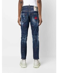 dunkelblaue Jeans von DSQUARED2