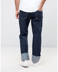 dunkelblaue Jeans von Weekday