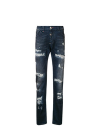 dunkelblaue Jeans von Philipp Plein