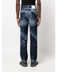 dunkelblaue Jeans von Feng Chen Wang