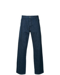 dunkelblaue Jeans von Raf Simons