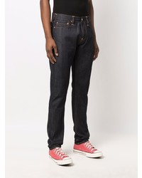 dunkelblaue Jeans von Evisu